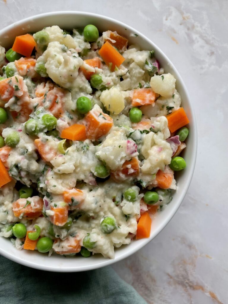 Colombian Style Potato Salad (Ensalada Rusa)